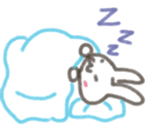 Cute rabbit NAOKICHI sticker #285257