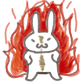 Cute rabbit NAOKICHI sticker #285258