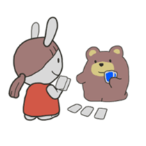 Mark of the bear's cub sticker #285462