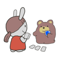 Mark of the bear's cub sticker #285462