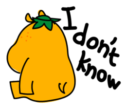 Orange Hippo sticker #285872
