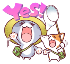 Nyagoes in summer(english edition) sticker #285951