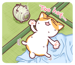 Nyagoes in summer(english edition) sticker #285962