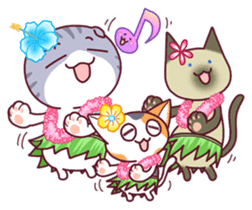 Nyagoes in summer(english edition) sticker #285972