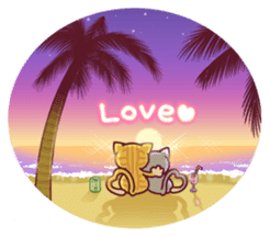 Nyagoes in summer(english edition) sticker #285978