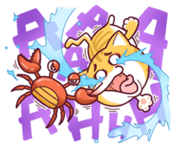 Nyagoes in summer(english edition) sticker #285979