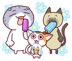 Nyagoes in summer(english edition) sticker #285983