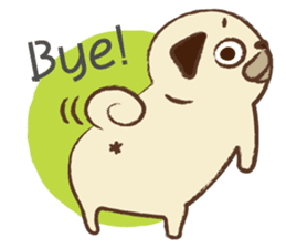 Pug Life sticker #286239