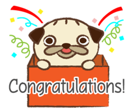 Pug Life sticker #286242