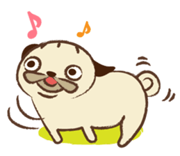 Pug Life sticker #286243