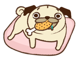 Pug Life sticker #286248