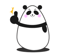 -limited time- Panda of the egg sticker #286598