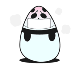 -limited time- Panda of the egg sticker #286624