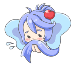 Personification girls of animal sticker #286747