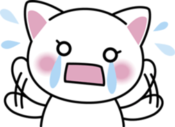 Cat angel sticker #286966