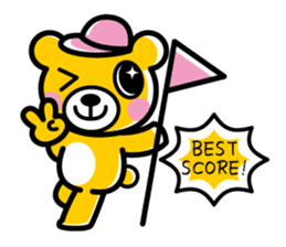 Enjoy golf -women golfer version- sticker #287000