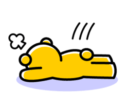 Enjoy golf -women golfer version- sticker #287010