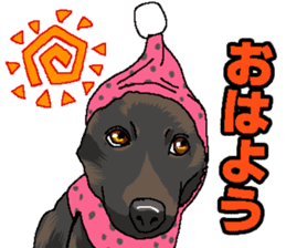 Animal stamp uchinonamamono sticker #287663