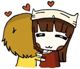 Yume & The Moon sticker #287906