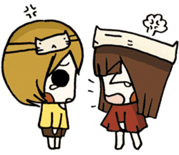 Yume & The Moon sticker #287909