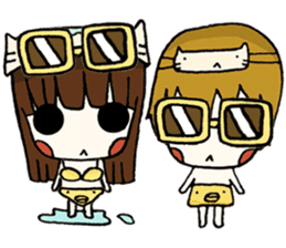 Yume & The Moon sticker #287912