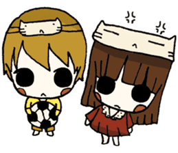 Yume & The Moon sticker #287913