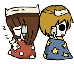 Yume & The Moon sticker #287916