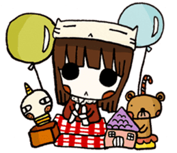 Yume & The Moon sticker #287932