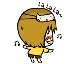 Yume & The Moon sticker #287935