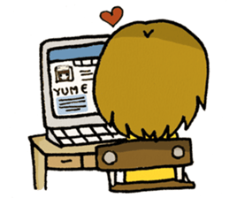 Yume & The Moon sticker #287939