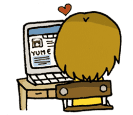 Yume & The Moon sticker #287939