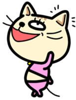 Big Face Cat sticker #288466