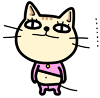 Big Face Cat sticker #288468