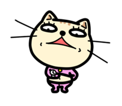 Big Face Cat sticker #288472