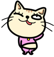 Big Face Cat sticker #288476