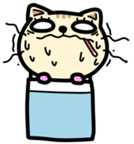 Big Face Cat sticker #288479