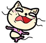 Big Face Cat sticker #288481