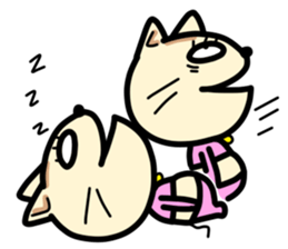 Big Face Cat sticker #288482