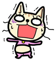 Big Face Cat sticker #288483