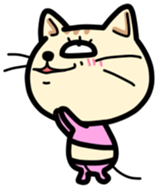 Big Face Cat sticker #288486