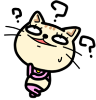 Big Face Cat sticker #288491