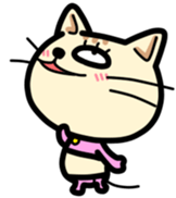 Big Face Cat sticker #288493