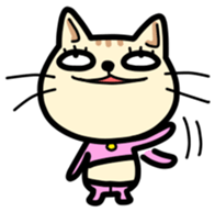 Big Face Cat sticker #288498