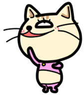 Big Face Cat sticker #288503