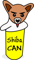 Shiba CAN & Tora CAN 1st (Eng) sticker #288506
