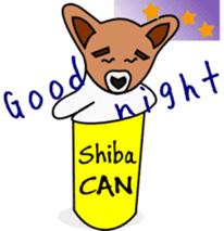 Shiba CAN & Tora CAN 1st (Eng) sticker #288512