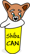 Shiba CAN & Tora CAN 1st (Eng) sticker #288518