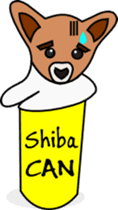 Shiba CAN & Tora CAN 1st (Eng) sticker #288520