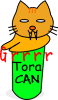 Shiba CAN & Tora CAN 1st (Eng) sticker #288523