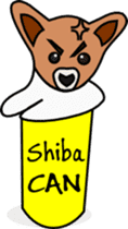 Shiba CAN & Tora CAN 1st (Eng) sticker #288528
